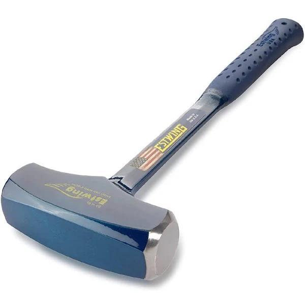 Estwing B3-4LBL 4LB Long Handled Club Hammer With Blue Vinyl Grip