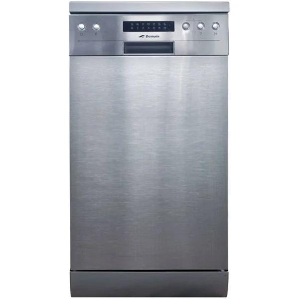 Domain 45cm Slimline 8 Place Stainless Steel Electronic Freestanding Dishwasher - AfterPay & zipPay Available