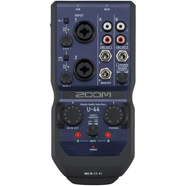 Zoom U 44 4-in/4-out Handy Audio Interface