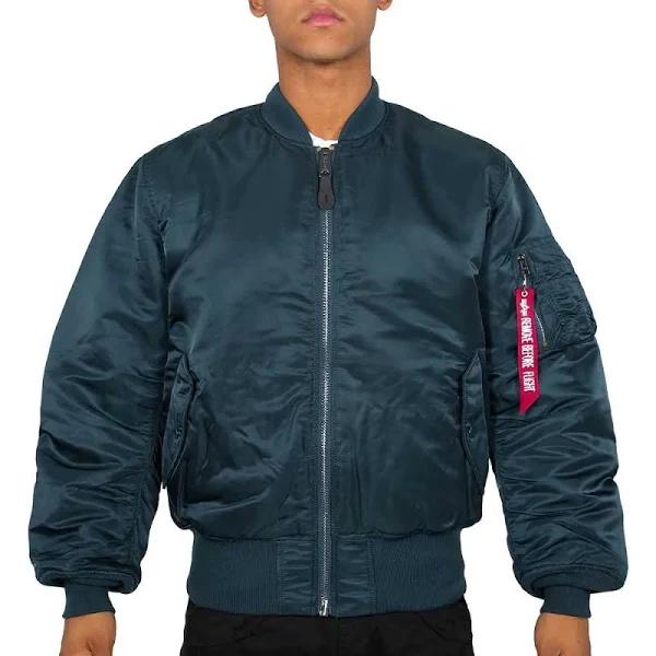 Alpha Industries MA-1 Jacket Blue 5XL Man 100101-002-5XL