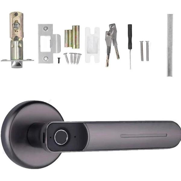 Electronic Handle Smart Fingerprint Door Lock Biometric Digital Code Door Lock