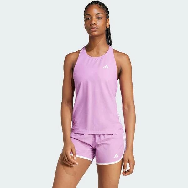 Adidas Own The Run Tank Top Purple M Woman