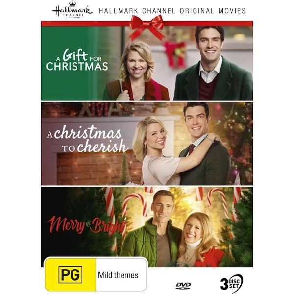 Hallmark Christmas - A Gift For Christmas / A Christmas To Cherish / Merry and Bright - Collection DVD