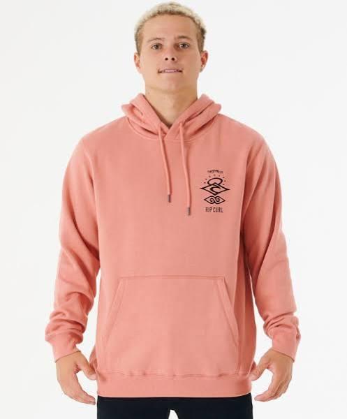 Rip Curl Search Icon Hood - M - Dusty Rose