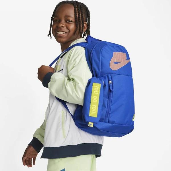 Nike Kids' Graphic Backpack (20L) - Blue - 50% Recycled Polyester