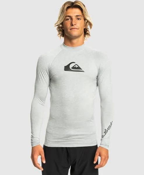 Quiksilver - Mens All Time Long Sleeve UPF 50 Rash Vest - Size S