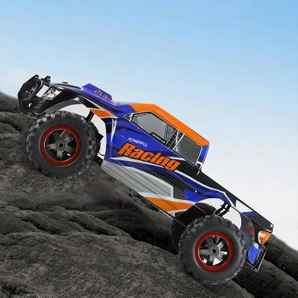 Centra RC Car 1:8 4WD Off-road Racing Brushed Motor 2.4GHz Remote Control Blue