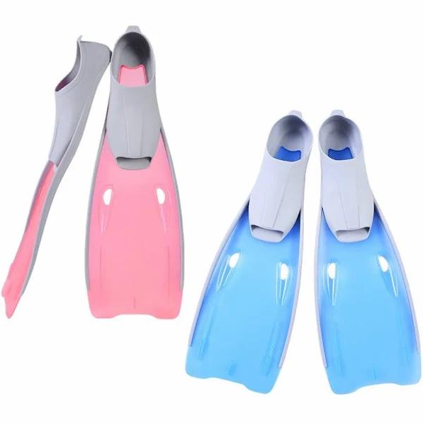 Swim Fins,Swim Training Fins for Snorkeling Swimming Diving, Flexible Comfort Profession Long Floatable Fins