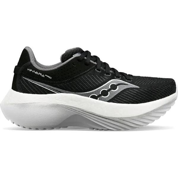 Saucony Wmns Kinvara Pro Wide 'Black White' | Women's Size 6