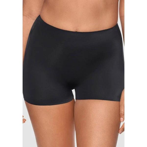 Miraclesuit Shapewear Wonderful Edge Boyshort Style Light Shaping Shorts in Black S