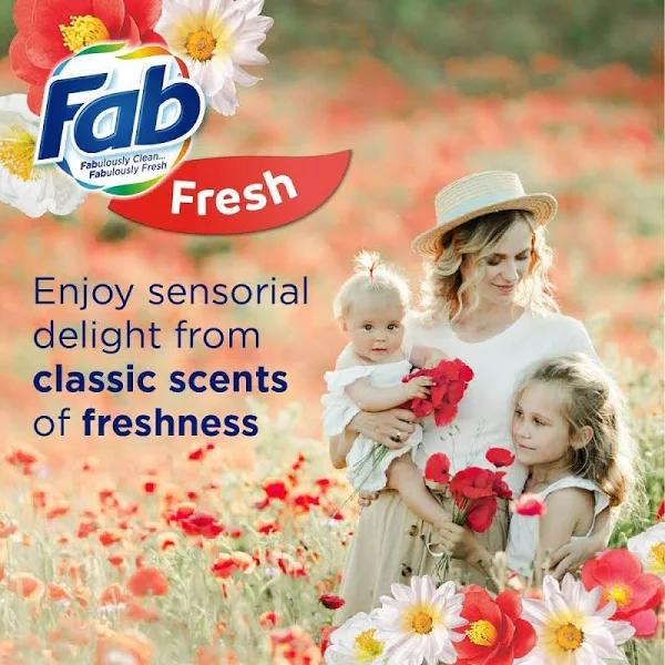 Fab Frangipani Front & Top Loader Laundry Powder 4kg