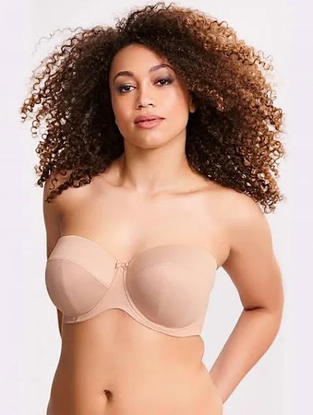 Sculptresse Dana Strapless Moulded Underwired Bra - Linen - 24D Linen