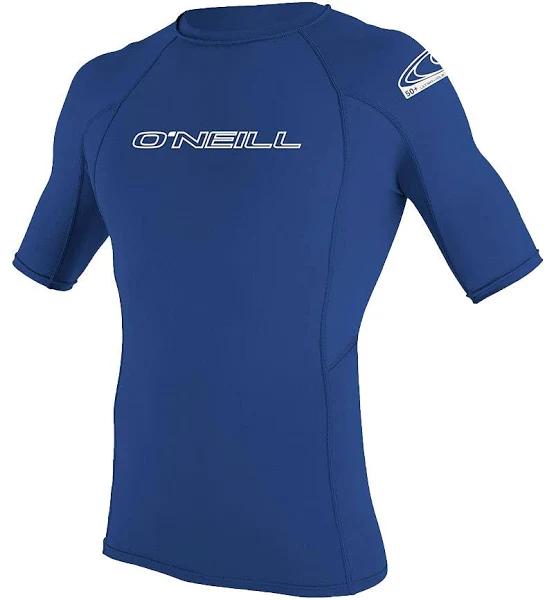 O'Neill Men's Basic Skins UPF 50+ Short Sleeve Rash Guard