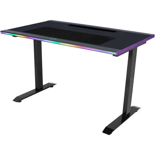 Cooler Master GD120 ARGB Gaming Desk, Black Purple