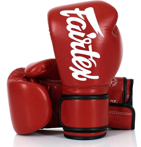 Fairtex BGV14 Red Muay Thai Boxing Gloves