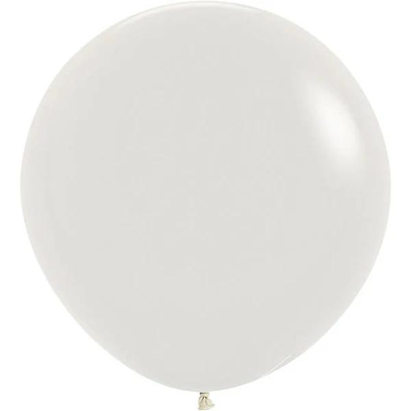 Sempertex 60cm Pastel Dusk Cream Latex Balloons 107, 3pk