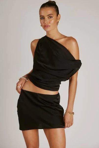 Calissa Mini Skirt - Black Black / XXL