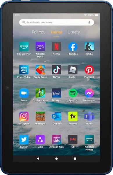 Amazon 2022 16GB Fire 7 Tablet - Denim - 7 in