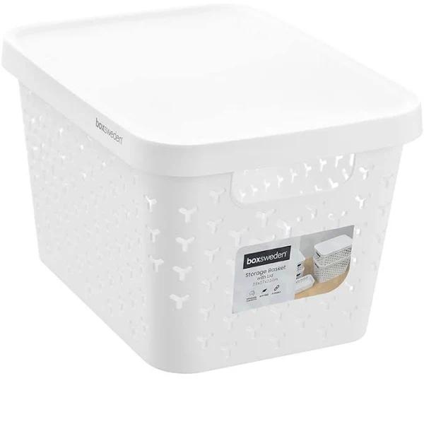 Boxsweden Star 16 L Lidded Storage Bin