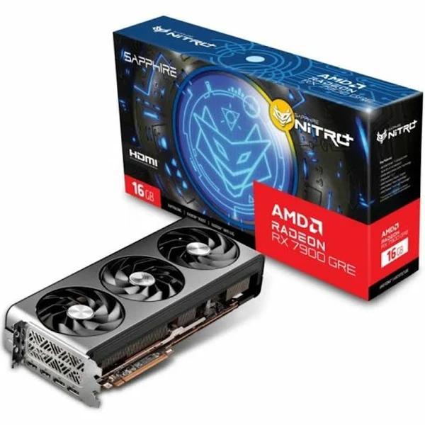 Sapphire Nitro+ AMD Radeon RX 7900 Gre Gaming OC 16GB GDDR6, 2xHDMI, 2xDP, TBP 295W, Boost 2391MHz (11325-02-20G)