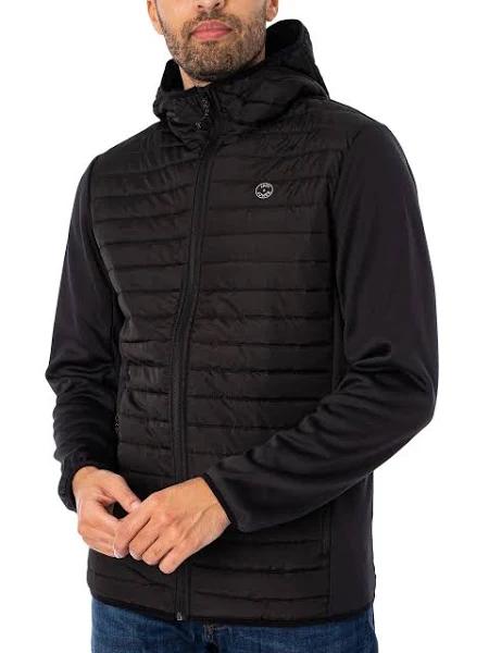 Jack & Jones Multi Quilted Jacket Black XL Man 12182242-Black-XL