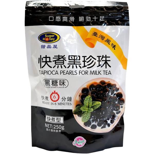 Sugar Honey Tapioca Pearls For Milk Tea, 250 G