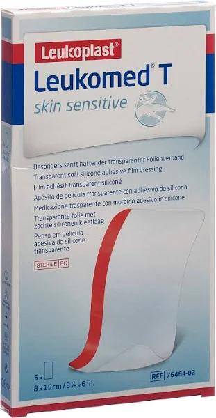 BSN Medical Leukomed T Skin Sensitive 8x15cm 5U - Default Title