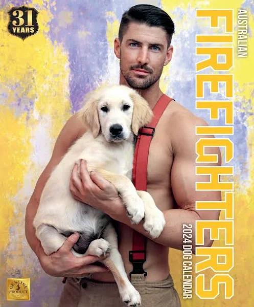 2024 Australian Firefighters Dog Wall Calendar