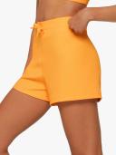 Lorna Jane Womens Flex Active Rib Kick Short Mango M