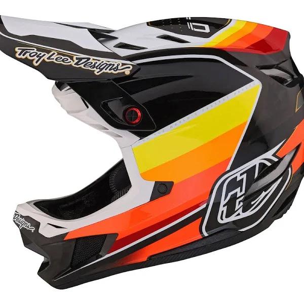 Troy Lee Designs - Helmet D4 Carbon MIPS Reverb Black / White