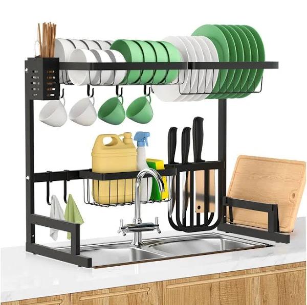 Advwin Over Sink Dish Drying Rack Kitchen Dish Drainer Rack Organizer