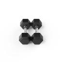 9kg Reeplex Rubber Hex Dumbbell Pair - AfterPay & zipPay Available