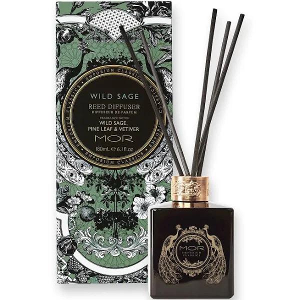 MOR Emporium Classics Reed Diffuser - Wild Sage 180ml