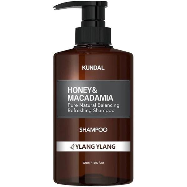 Buy Kundal Honey & Macadamia Pure Natural Balancing Refreshing Shampoo 500ml - Korean Hair Care, Ylang Ylang