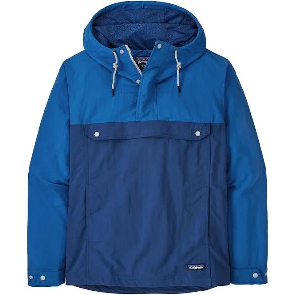 Patagonia Isthmus Anorak Jacket - Superior Blue - Blue / L