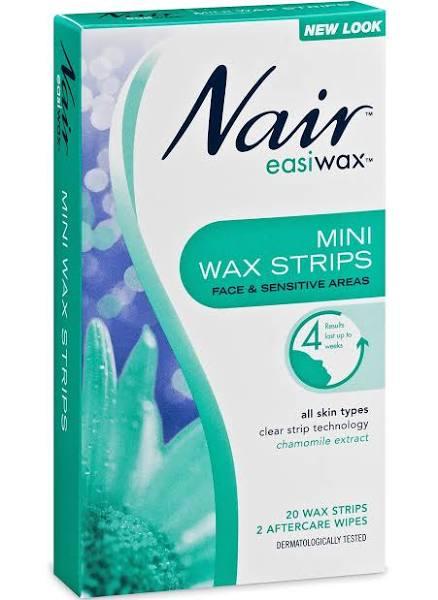 Nair Easiwax Mini Wax Strips 20