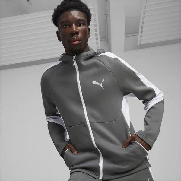 Puma Evostripe DK Full Zip Sweatshirt Grey S Man 67899580-S