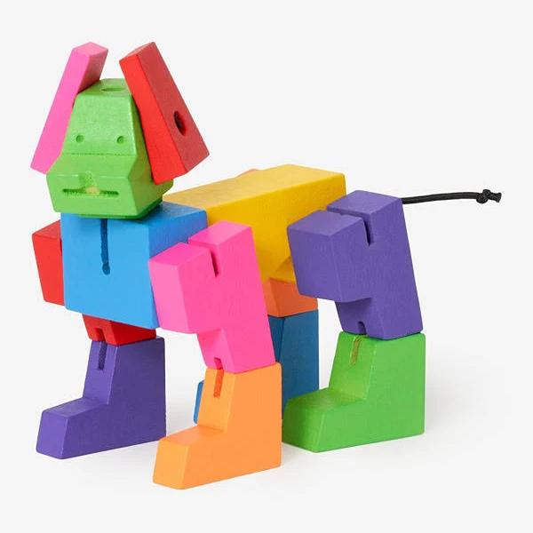 Areaware Cubebot Milo Small - Multi