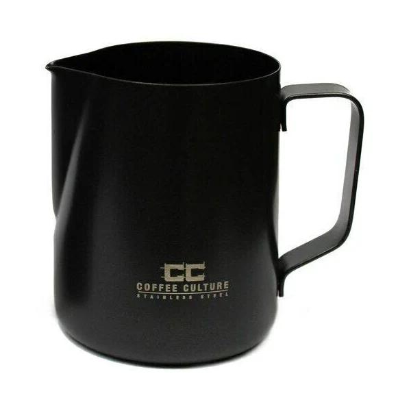 Matte Black Stainless Steel Milk Frothing Jug Frother Coffee Latte Pitcher 600ml - AfterPay & zipPay Available