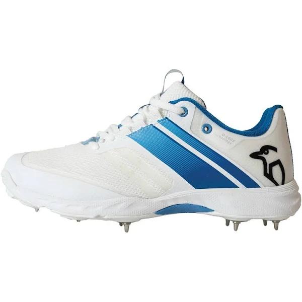 Kookaburra Pro 2.0 Spike Cricket Shoes US 12 / White Blue