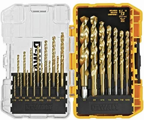 DeWalt Titanium Drill Bit Set, 21-Piece (DW1342)