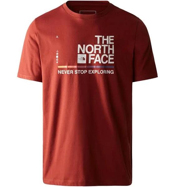 The North Face Foundation Front Graphic T-Shirt in Brown