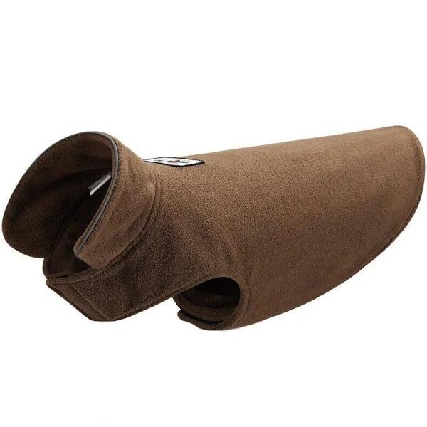 Pet Dog Warm Coat Fleece Jacket Jumper Sweater Winter Clothes Puppy Vest Outfit Camel / 2XL