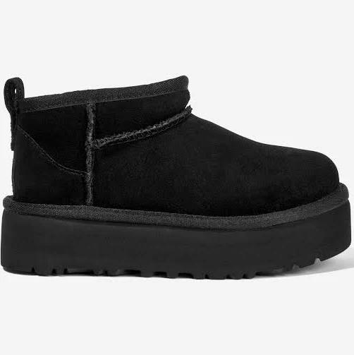 UGG Kids Ultra Mini Platform Boot - Black