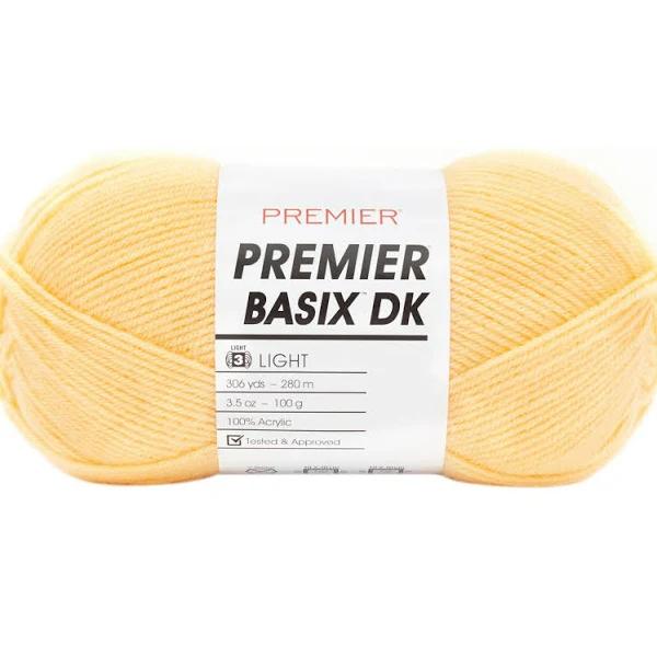 Premier Yarns Basix Dk Yarn - Daffodil 100g