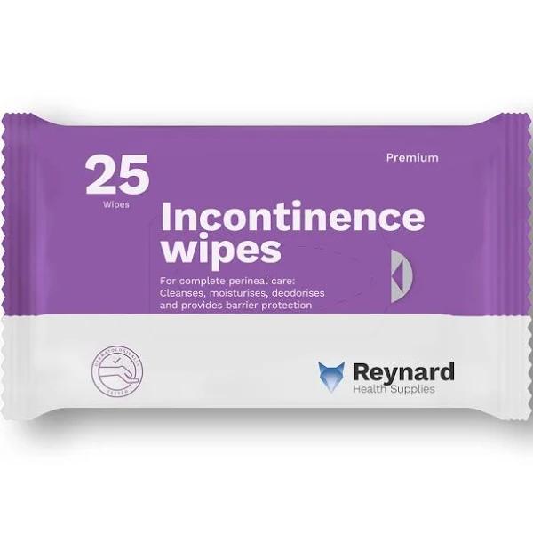 Reynard Incontinence Wipes Soft Pack 25 Wipes – RHS103