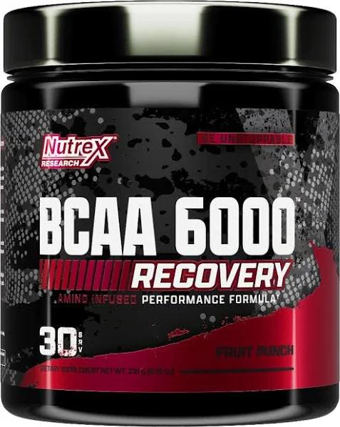 Nutrex Research BCAA 6000 Fruit Punch 255g