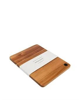 David Jones Alba Acacia Cutting Board Medium in Brown, Size 42cm