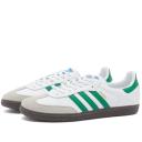 Adidas Samba OG Sneaker (Ftwr White/Green/Gum - 3)