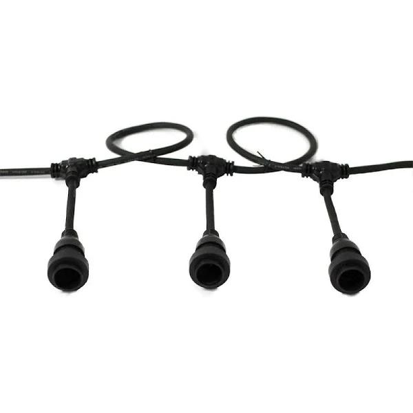 Outdoor Hanging Festoon Belt String Light - Black